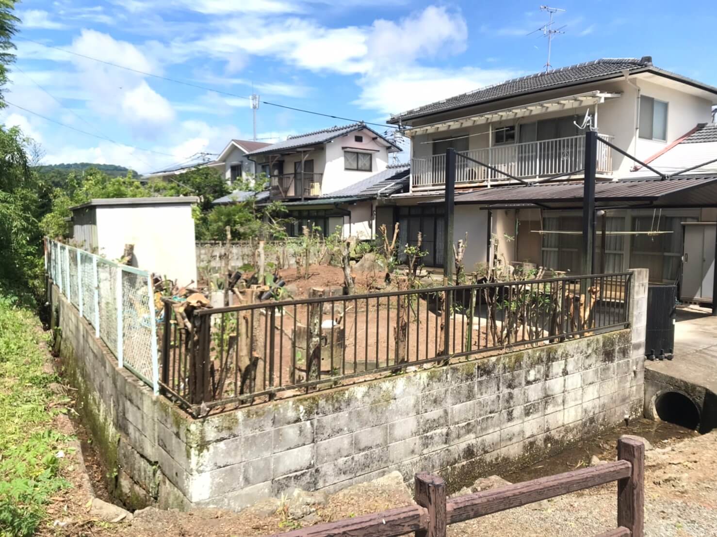 住宅の奥まではっきりとみえるように！防犯面でもgood!